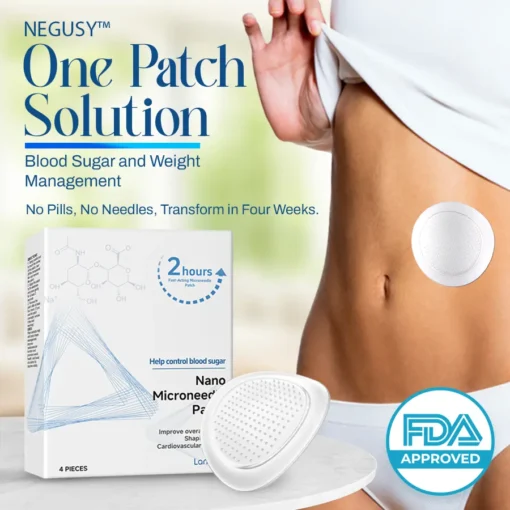 NEGUSY™ One Patch Solution: Blood Sugar and Weight Management