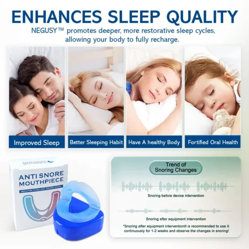 NEGUSY™ Silent Sleep Mouthpiece