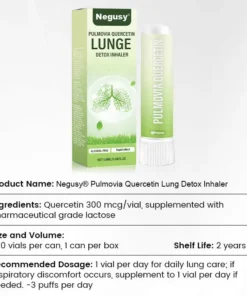 Negusy® Pulmovia Quercetin Lung Detox Inhaler
