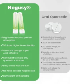 Negusy® Pulmovia Quercetin Lung Detox Inhaler