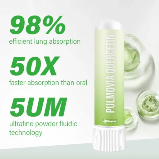 Negusy® Pulmovia Quercetin Lung Detox Inhaler