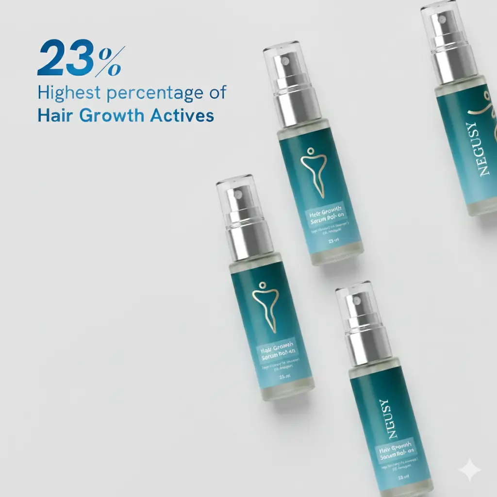 NEGUSY Hair Growth Serum Roll-On: The Scalp-Supporting Solution for Thicker, Fuller Hair