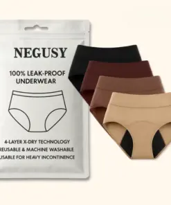NEGUSY™ 100% Leak-Proof Underwear 4-pack
