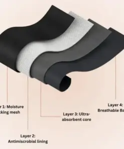 NEGUSY™ 100% Leak-Proof Underwear 4-pack