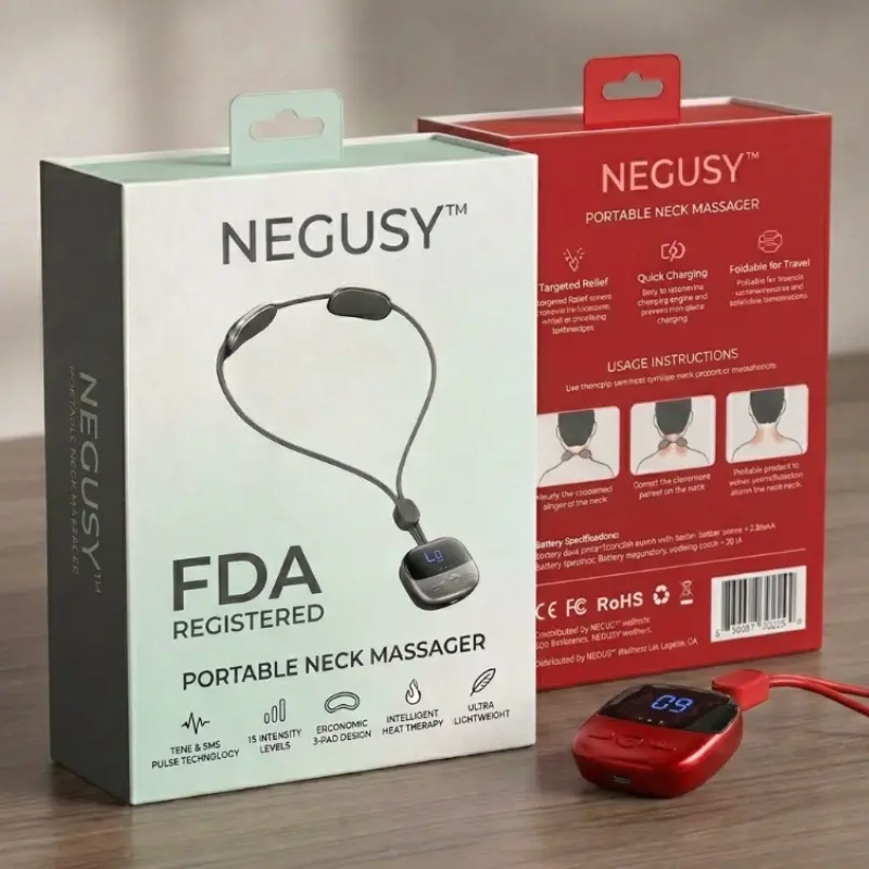 NEGUSY™ pose - portable neck massager