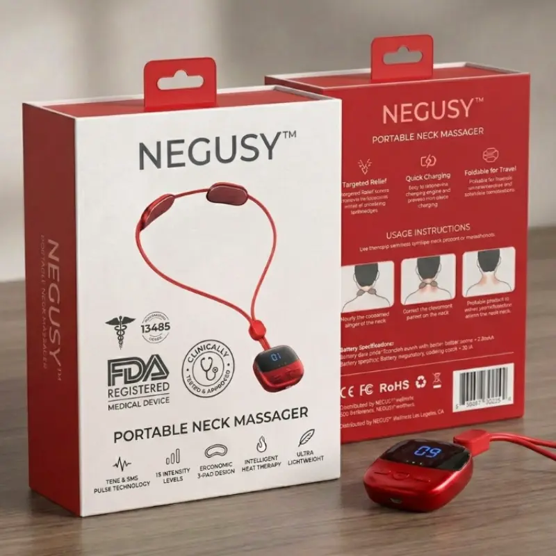 NEGUSY™ pose - portable neck massager