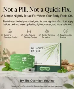 NEGUSY™ Japanese Herbal Balance Patch