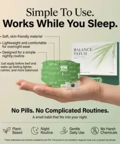 NEGUSY™ Japanese Herbal Balance Patch